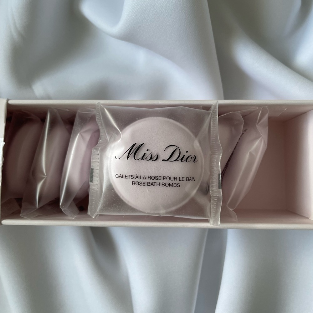 Miss Dior Rose Bath Bombs - Millefiori Couture Edition💖